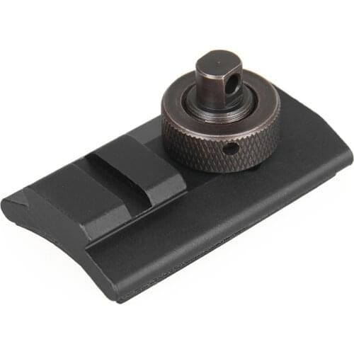 Tactical Airsoft Rifle Scope Weaver Rail Stud Swivel Picatinny Slot Adaptor 21.2 mm Rail Base Mount For Hunting