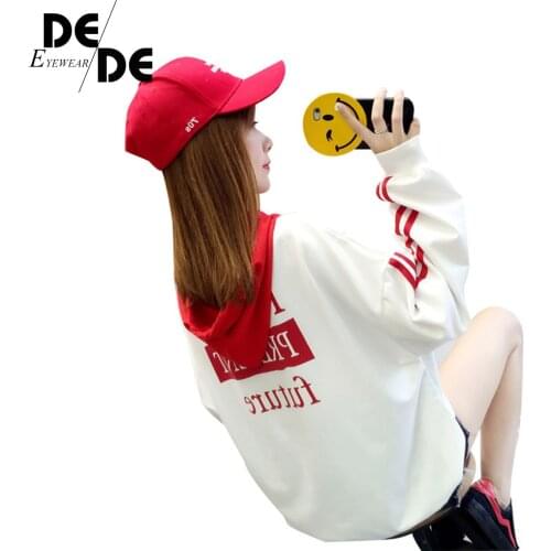 Womens Autumn Womens Long Sleeve Solid Color Hooded Pullover Tops Tops Print Hoodie Womens Wear