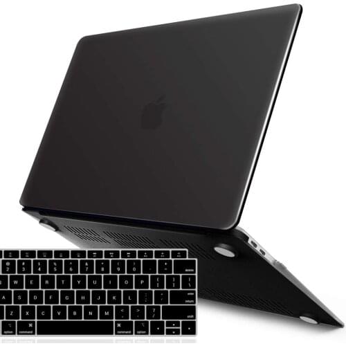 Rubber Coated Hard Shell Case for Apple MacBook Air 13-inch Model A1932 with Retina Touch ID+Keyboard Skin Cover