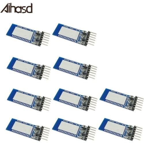 10PCS/LOT Interface Bluetooth Serial Transceiver Module Base Expansion Board For HC05 HC06 HC07 BC04