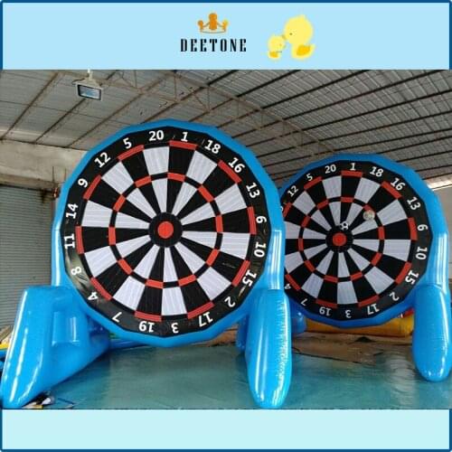 4 meters diameter PVC closed air football target outdoor fun sports football darts game