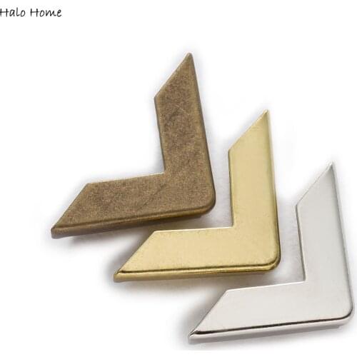 50pcs More Color book Scrapbooking Albums Menus Folders Box Bags Metal Corner Protectors 17mm(5/8")