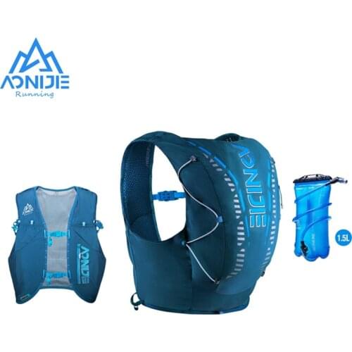 AONIJIE C962S Hydrationg Backpack 12L Ultralight Running Vest Portable Camping Bags For Outdoor Hiking Trail Marathon Cycling