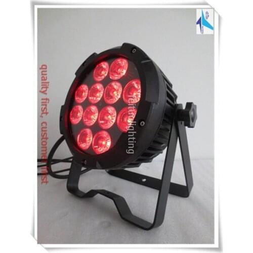 Free shipping 12 pieces /lot ip65 12x10w led par outdor led par rgbw dmx stage light