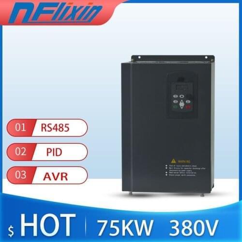 Free Shipping-Shenzhen! Crane Inverter 3 Phase 380V/150A EG vector control 75KW Frequency inverter
