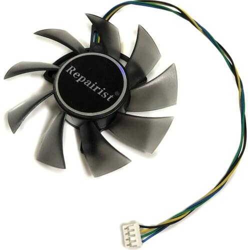 FD8015U12D 8015 GPU Cooler For ASUS PH-GTX1650-O4G 1485-1710MHZ 128bit Cooling