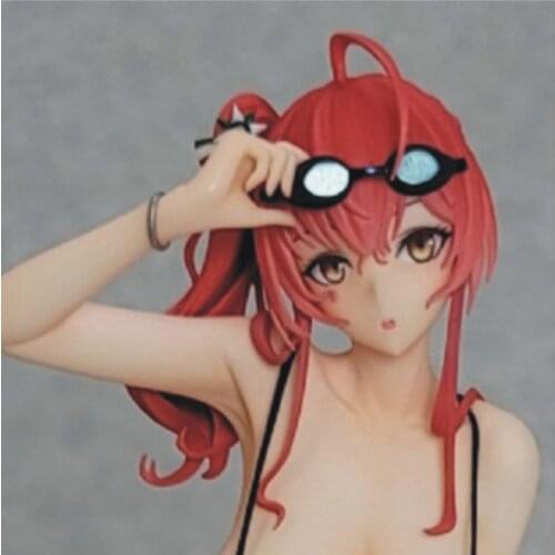 GK Figure Handmade Resin White Mold Azura Lane Swimsuit Zara Unpainted Kits Spot