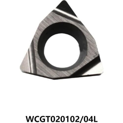 WCGT WCGT020102L WCGT020104L NX2525 HTI10 WCGT020102 WCGT020104 Lathe Tools Carbide Inserts Lathe Cutter Turning Tool