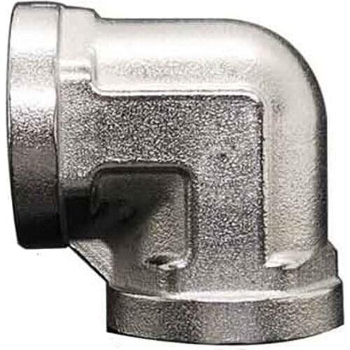 201 Stainless Steel Elbow 1/2" 3/4" 1" BSPP Female And Male Reduce Pipe Fitting Adapter Coupling Connector