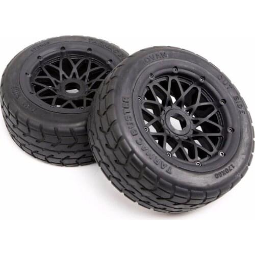 1/5 Rc Car Rofun Front or Rear on Road Wheel Tires Fit for HPI ROVAN KM BAJA 5B SS Parts