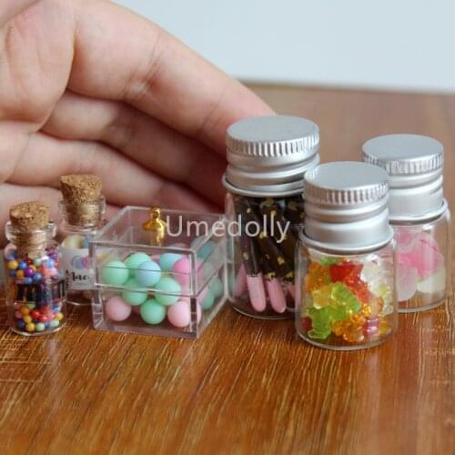 1/6 Scale Cute Mini Candy Chocolate Stick Pretend Play Miniature Dollhouse Food for Barbies Blyth Doll Housep Kitchen Toy