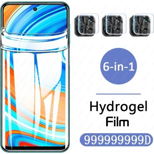 Soft Hydrogel Film For Xiaomi Redmi Note 9Pro Screen Cover Protector note9Pro 9 Pro Full Protective Film lens tempered Glass