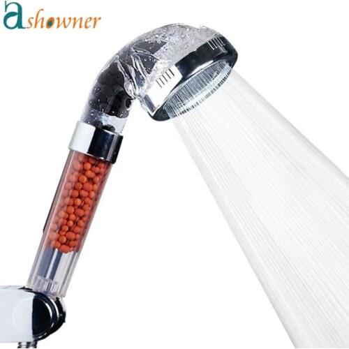 Bath Shower Head Water Therapy SPA Shower Bath Saving Filter High Pressure Water Saving Rainfall Handheld Shower Heads