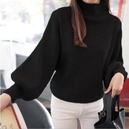 2020 New Womens Coarse Wool Sweater Warm Spring Autumn Winter Casual Sleeved Pullover