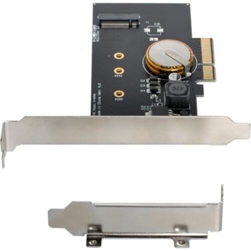 PCI-E 3.0 X4 to M.2 NGFF M Key SSD Nvme Card Adapter PCI Express with Power Failure Protection 4.0F Super Capacitor