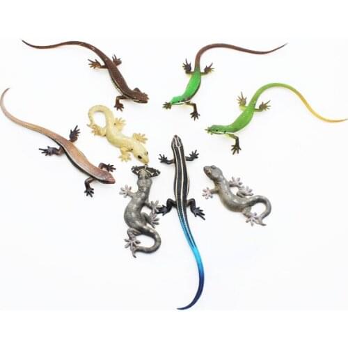 Pvc figure lizard scene Decoration 8pcs/set
