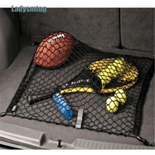 Ladysmtop Auto Car Trunk Storage Net bag case For Kia Carens Ceed Mohave OPTIMA Borrego SHUMA CADENZA KX3 KX5
