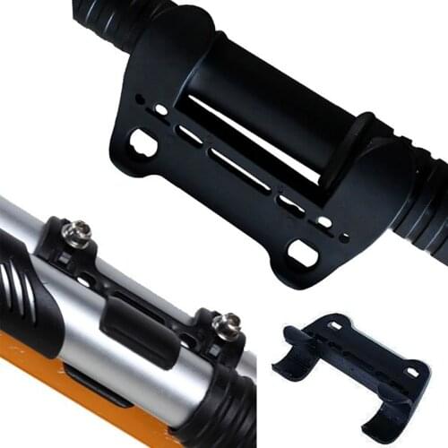Cycling Bike Bicycle Pump Holder Portable Pump Retaining Clips Folder Holder Fitted Fixed Clip Pump Inflator fixing