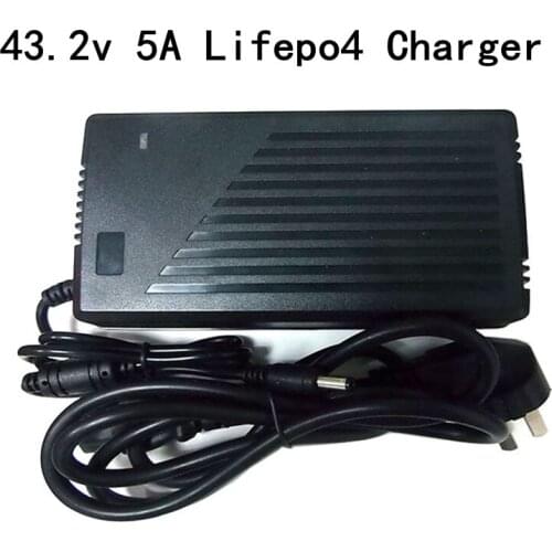 43.2v 5A LifePO4 Battery Charger 43.2V5A for 36v E-bike Electric Bicycle Electric Motorcycle Lifepo4 Battery charger