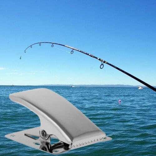 Stainless Steel Fillet Clamp Deep-jaw Fish Tail Clip with Mounting Base Fishing Board Cleaning Tool Wholesale Dropshipping