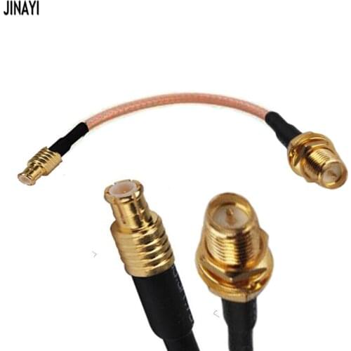 10pcs RP-SMA Female to MCX Male Straight Connector RF Pigtail Cable RG316 10cm 15cm 20cm 30cm 50cm
