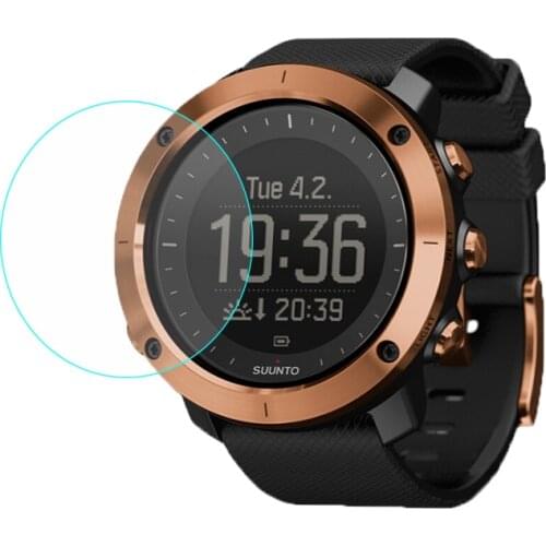 3*5Pcs HD Clear Protective Tempered Glass Film Screen Protector For Suunto Traverse Alpha Smart Watch Accessories Full Cover