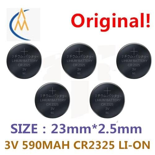 5PCS CR2325 high-performance wide temperature button batteries quality goods industry automobile tire pressure remote contro