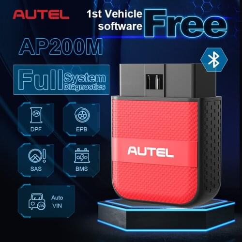 Autel AP200M bluetooth diagnostic scanner obd2 scanner auto code reader full system diagnostic tool pk easydiag 3.0 thinkdiag