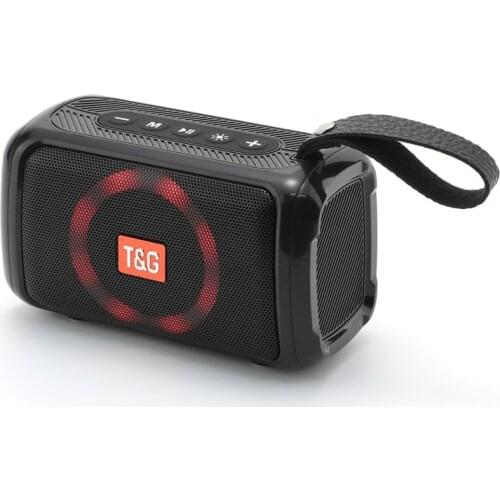 LED Light Wireless Bluetooth Speaker Waterproof Portable Column For Computer Speakers Subwoofer Boombox Music Center CaixaDeSom