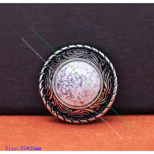 10X Vintage Silver Turquoisel Bead Rope Side Flower Carved Concho For Belt Leathercraft Case Bracelet Craft Accessories