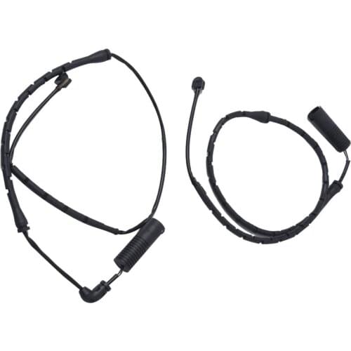 2 Pieces Front Rear Braker Pad Wear Sensor For 00-06 BMW X5 E53 Aftermarket Part