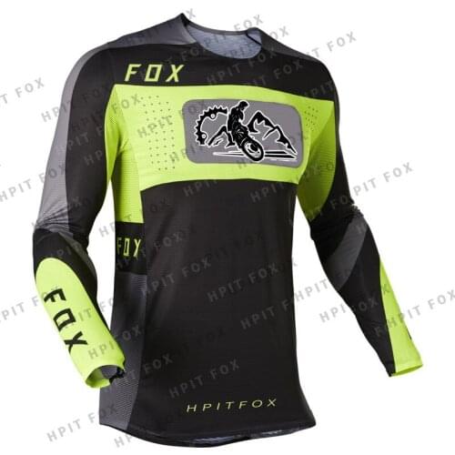 2022 Downhill Jerseys huup fox Mountain Bike MTB Shirts Offroad DH Motorcycle Jersey Motocross Sportwear Clothing HPIT FOX bike