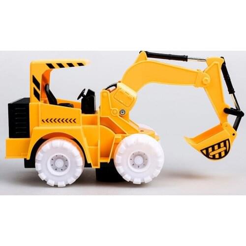 Toy Car New Fashioned Internal Battery Design Electric Excavator Toys For Children Educational And Fun Popular With Boys 2021