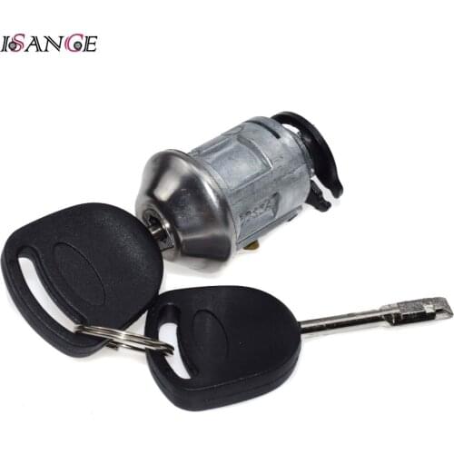 ISANCE Ignition Key Switch Lock Repair Kit 2 KEYS For Ford Transit MK6 2000-2006 OEM# 1022184 & 94AG-A3697-AB & AA6T-11572-AA