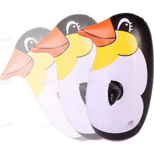 Inflatable Penguin Tumbler PVC Air Animal Balloon Birthday Party Favor Boy Girls Toys Party Best Gift Christmas Halloween