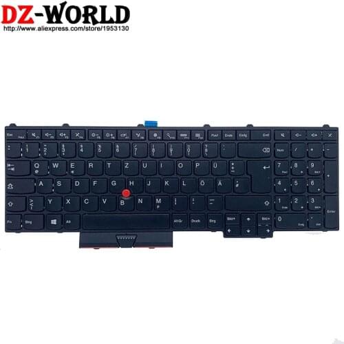 New Original DE German Keyboard for Lenovo Thinkpad P50 P70 P51 P71 Laptop 00PA341 00PA355
