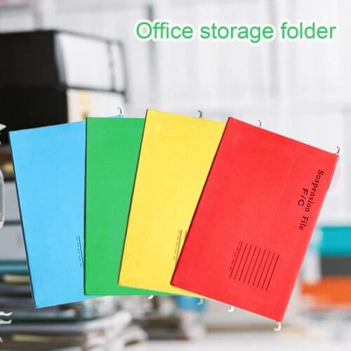 Smooth Surface 4 Colors Thickened Document Receipt Organizer for Office