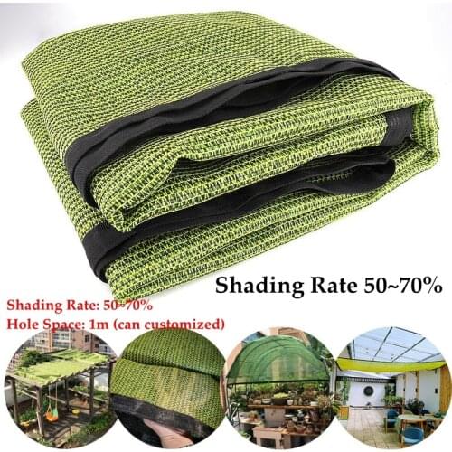 HDPE Anti-UV Sunshade Net Balcony Succulent Plant Ventilation Sun Shading Net Courtyard Cooling Shade Plant Greenhouse Cover