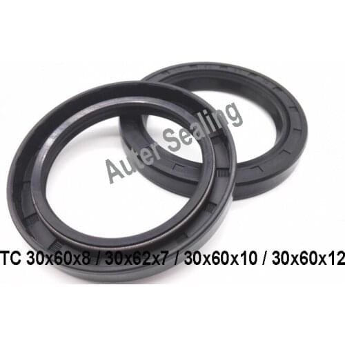 Simmer ring Rotary shaft seal 30x60x8 / 30x62x7 / 30x60x10 / 30x60x12 TC Oil seal NBR