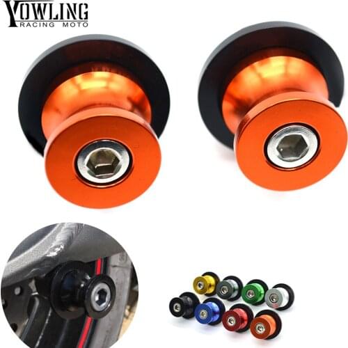 Motorcycle cnc Swingarm Spools slider stand screws For 690 Enduro / 690 SMC 2008 ,125/200 2012-2015,RC 125/200/390
