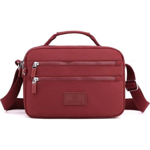 Womens Nylon Messenger Bags Small Ladies Handbag Travel Casual Tote Shoulder Female High Quality Multi-pocket Crossbody Bag