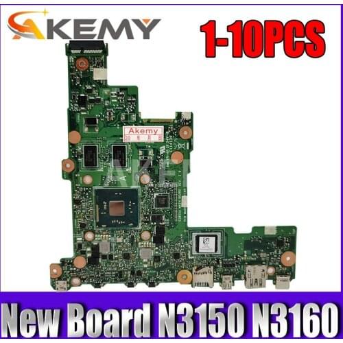 1-10PCS Akemy E205SA Laptop motherboard For Asus E205S E205SA TP200SA mainboard motherboard 2G/4G RAM N3150 N3160