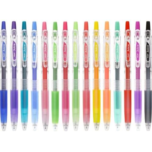 1 piece Japan Pilot LJU-10UF JUICE Gel Pen 0.38mm Colorful Penne Kawaii Jel Kalem Canetas Coloridas Pilot Pen School Stationery