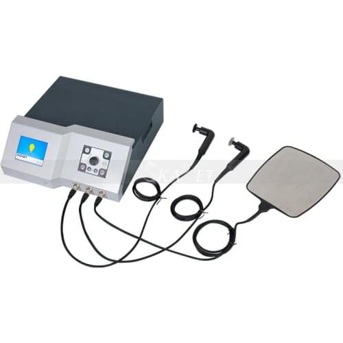 2 IN 1 CET RET Physiotherapy Monopolar RF Equipment Tecar Therapy Pain Relief Face Lifting Machine 2 Handles