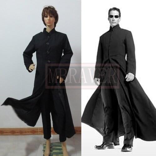 Free shipping The Matrix Neor Cosplay Costume any size
