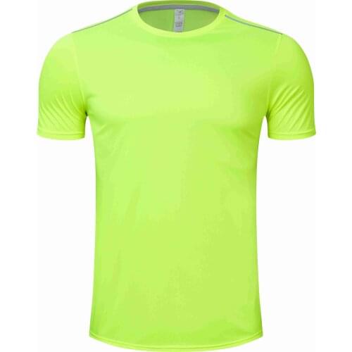 T Shirt Quick Dry Fitness Shirt Training Exercise Clothes Gym Sports Shirts Tops High Quality Spandex Men Women Kids Running