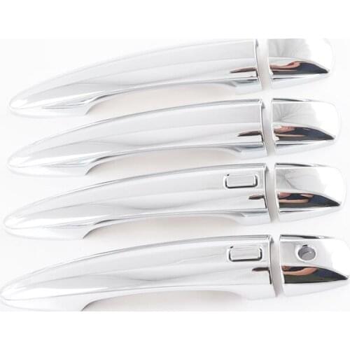 Chrome Door Handle Cover Trim Catch Set Car Styling Accessories For Nissan Rogue X-Trail T33 2021 2022