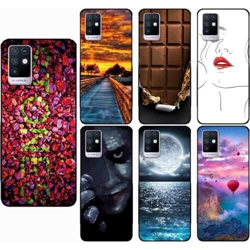 Animal Colorful Case for Infinix Note 10 2021 Silicone Soft Covers for Note 10 Pro 2021 6.95 Inch Case Protector Baicvery Covers