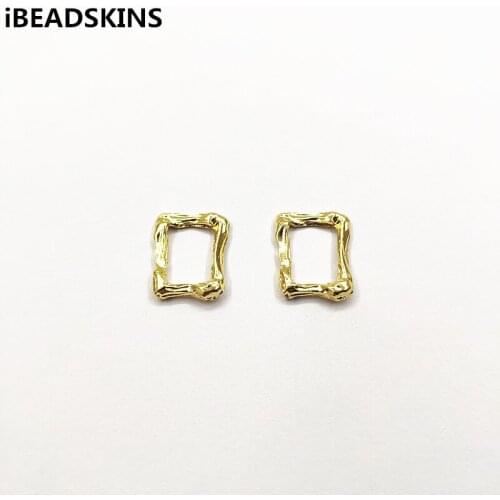 New arrival! 18x14mm 100pcs Rectangle shape charm/Connectors Jewelry Accessories/Findings ,Earrings parts,hand Made Jewelry DIY