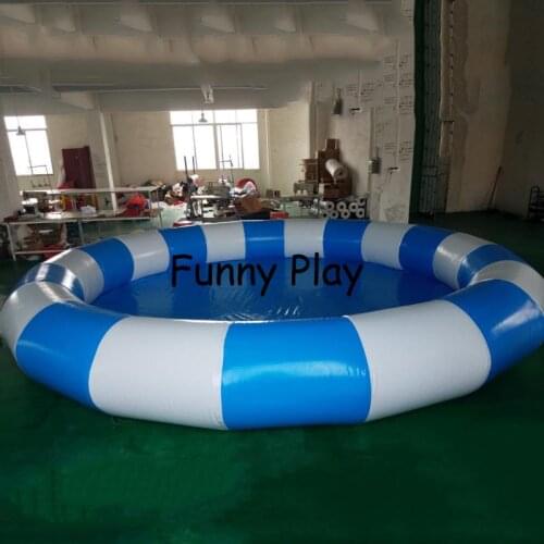 Giant round pvc inflatable pools inflatable swimming pools large adults inflatable water pools for bumper boats or zorb ball